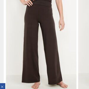 Old Navy High Waisted Studio Smooth Wide Leg Pants